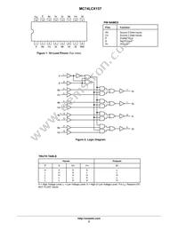 MC74LCX157DTR2 Datasheet Page 2
