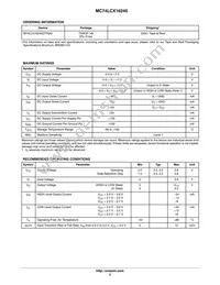 MC74LCX16240DTR2 Datasheet Page 3