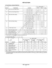 MC74LCX16244DTG Datasheet Page 4