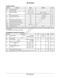MC74LCX245MELG Datasheet Page 3