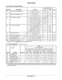 MC74LCX245MELG Datasheet Page 4