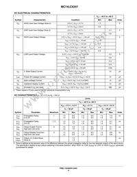 MC74LCX257DR2G Datasheet Page 4