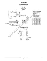 MC74LCX257DR2G Datasheet Page 6