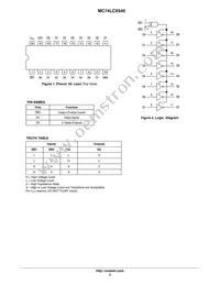 MC74LCX540MELG Datasheet Page 2