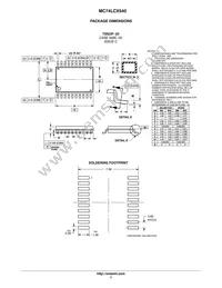MC74LCX540MELG Datasheet Page 7