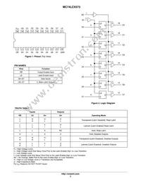 MC74LCX573DWR2 Datasheet Page 2