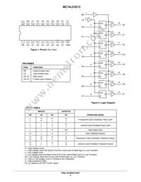 MC74LCX573MG Datasheet Page 2