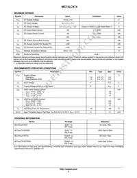MC74LCX74MELG Datasheet Page 3