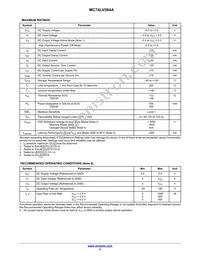 MC74LV594ADTR2G Datasheet Page 5