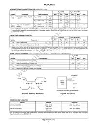 MC74LVX02MG Datasheet Page 3