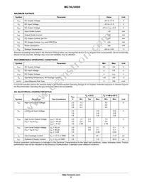MC74LVX08MG Datasheet Page 2
