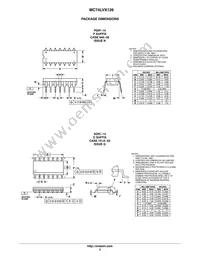 MC74LVX126MG Datasheet Page 5