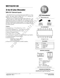 MC74LVX138DTR2G Datasheet Cover