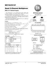 MC74LVX157DTR2G Datasheet Cover