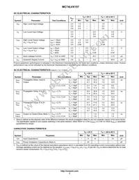 MC74LVX157DTR2G Datasheet Page 3