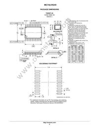 MC74LVX245MG Datasheet Page 6