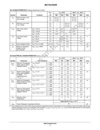 MC74LVX259MG Datasheet Page 5