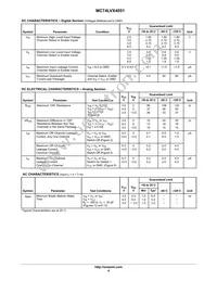 MC74LVX4051DTG Datasheet Page 4