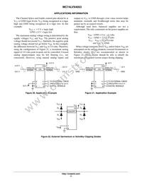 MC74LVX4053MG Datasheet Page 11