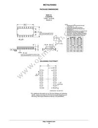 MC74LVX4053MG Datasheet Page 13