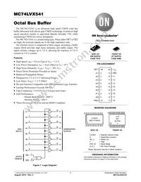 MC74LVX541MG Datasheet Cover