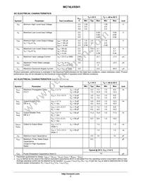 MC74LVX541MG Datasheet Page 3