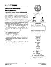 MC74LVX8053DTR2G Datasheet Cover