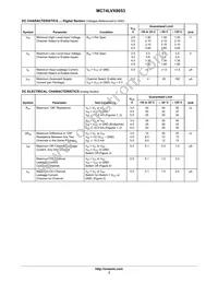 MC74LVX8053DTR2G Datasheet Page 3