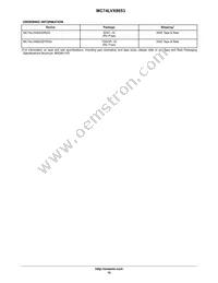 MC74LVX8053DTR2G Datasheet Page 10