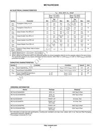 MC74LVXC3245DWR2 Datasheet Page 5