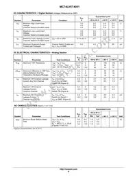 MC74LVXT4051DG Datasheet Page 4