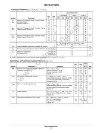 MC74LVXT4052MG Datasheet Page 5