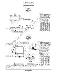 MC74LVXT4052MG Datasheet Page 13