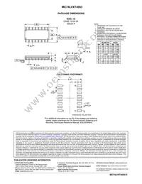 MC74LVXT4053DG Datasheet Page 14