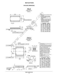 MC74LVXT4053MG Datasheet Page 13