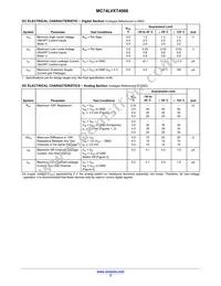 MC74LVXT4066MG Datasheet Page 3