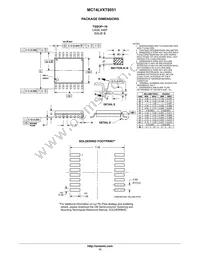 MC74LVXT8051DR2G Datasheet Page 11