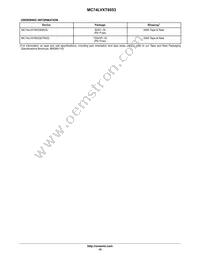 MC74LVXT8053DR2G Datasheet Page 10