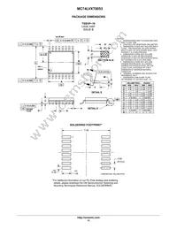 MC74LVXT8053DR2G Datasheet Page 11