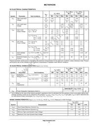 MC74VHC00MELG Datasheet Page 3