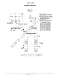 MC74VHC00MELG Datasheet Page 5