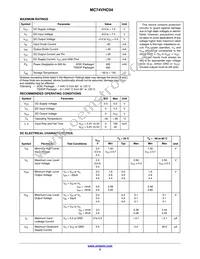 MC74VHC04MELG Datasheet Page 2