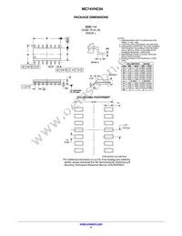 MC74VHC04MELG Datasheet Page 4