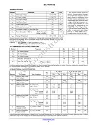 MC74VHC08MELG Datasheet Page 2