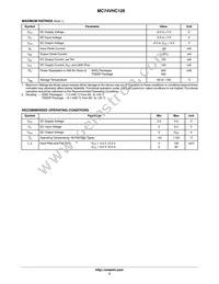 MC74VHC126DTR2 Datasheet Page 3