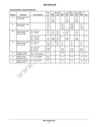 MC74VHC126DTR2 Datasheet Page 4