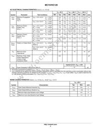 MC74VHC126DTR2 Datasheet Page 5