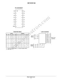 MC74VHC138DG Datasheet Page 2