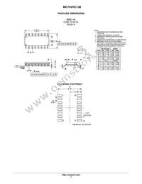 MC74VHC138DG Datasheet Page 7