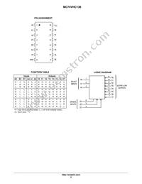 MC74VHC138DTR2 Datasheet Page 2